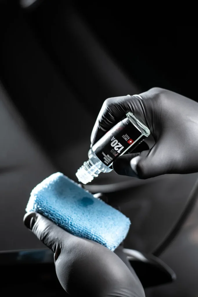 Aanbrengen van de coating