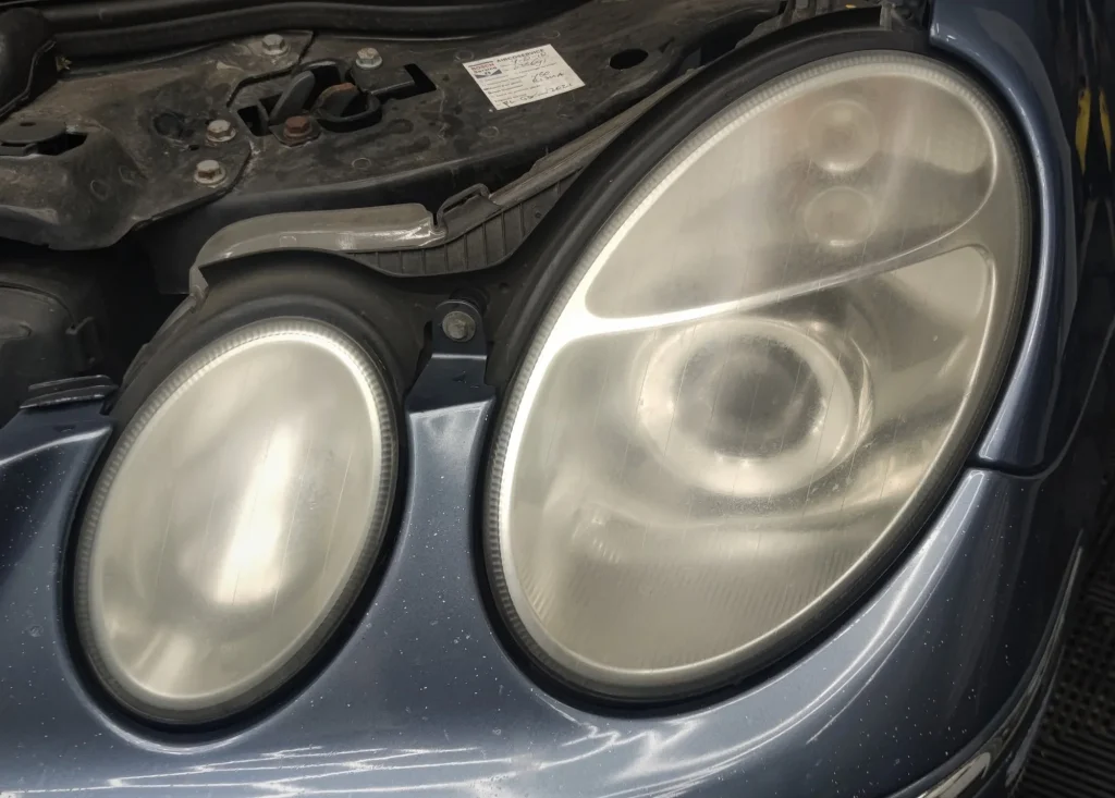 Mercedes E-klasse — voor behandeling