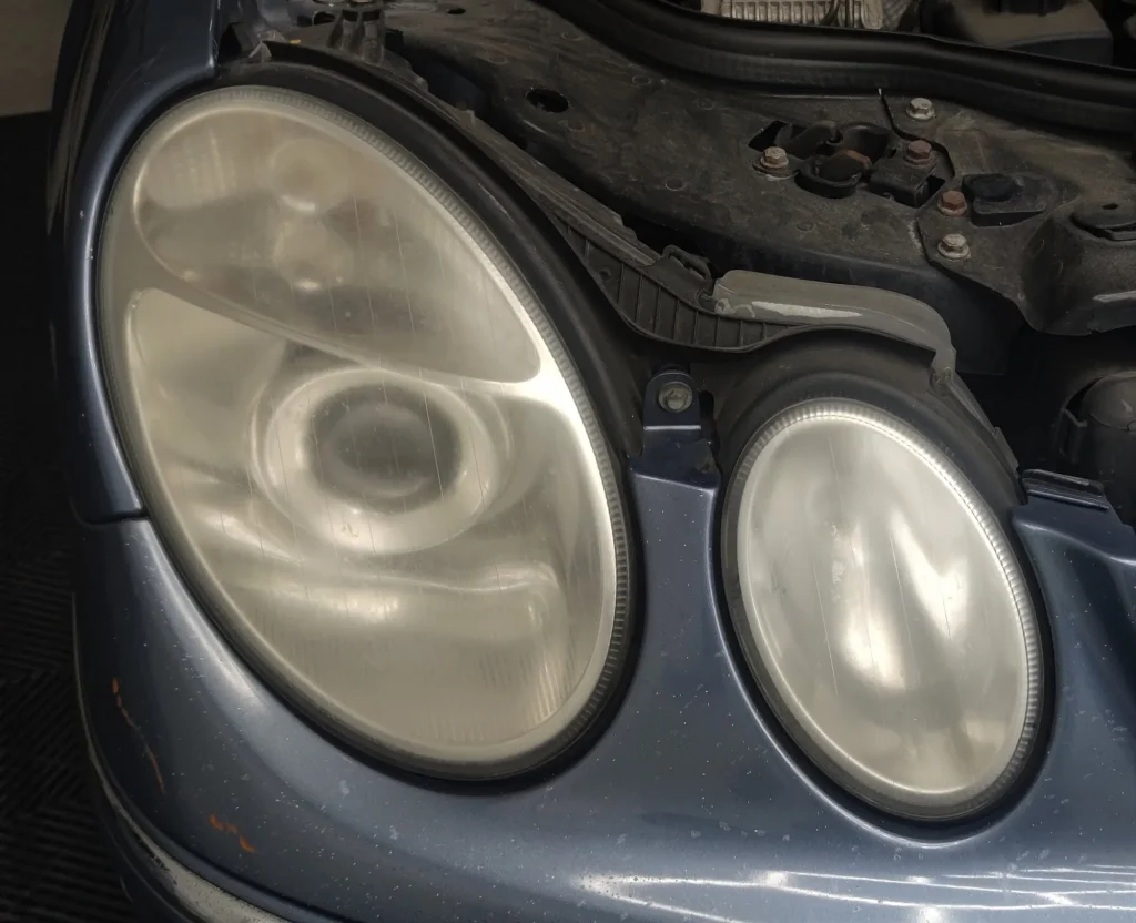 Mercedes E-klasse — voor behandeling