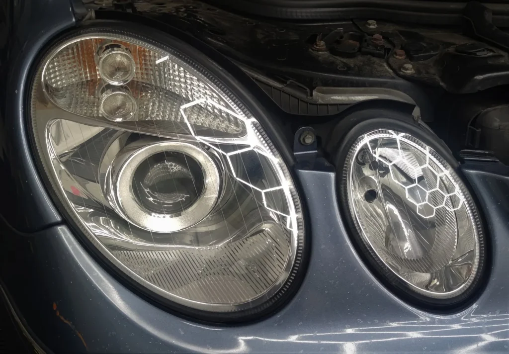 Mercedes E-klasse — na behandeling