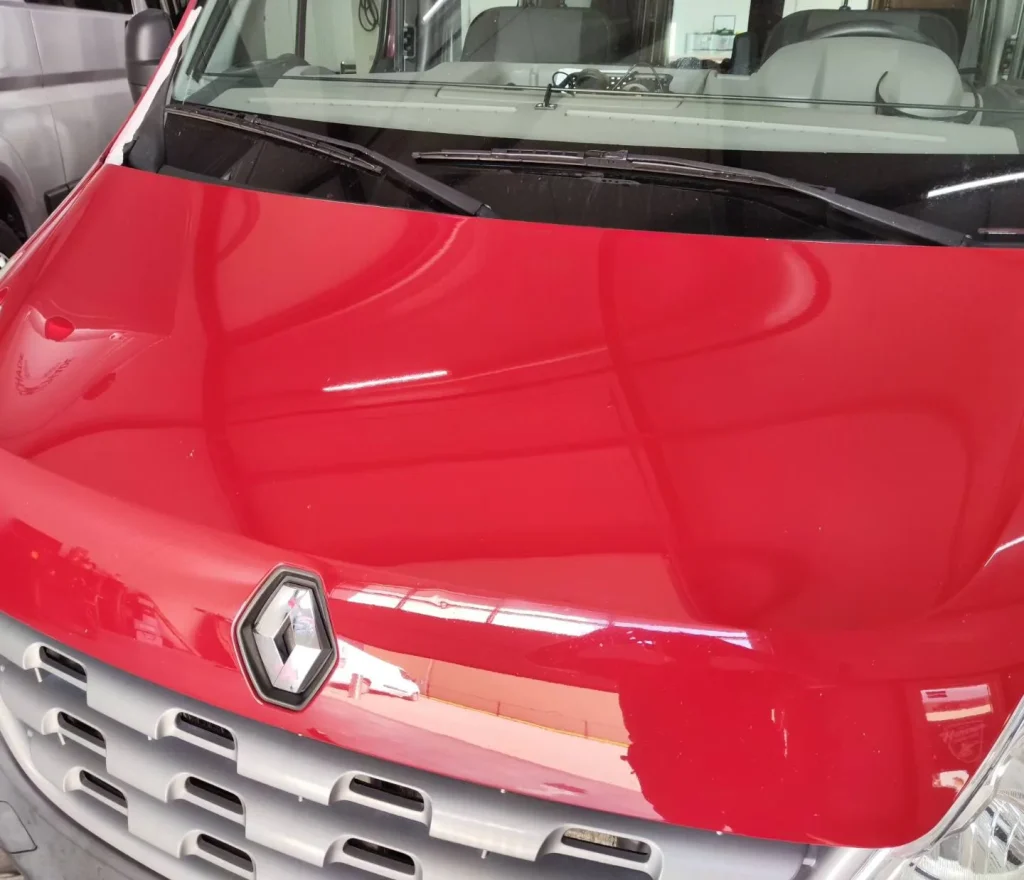 Renault Master: lak opfrissen