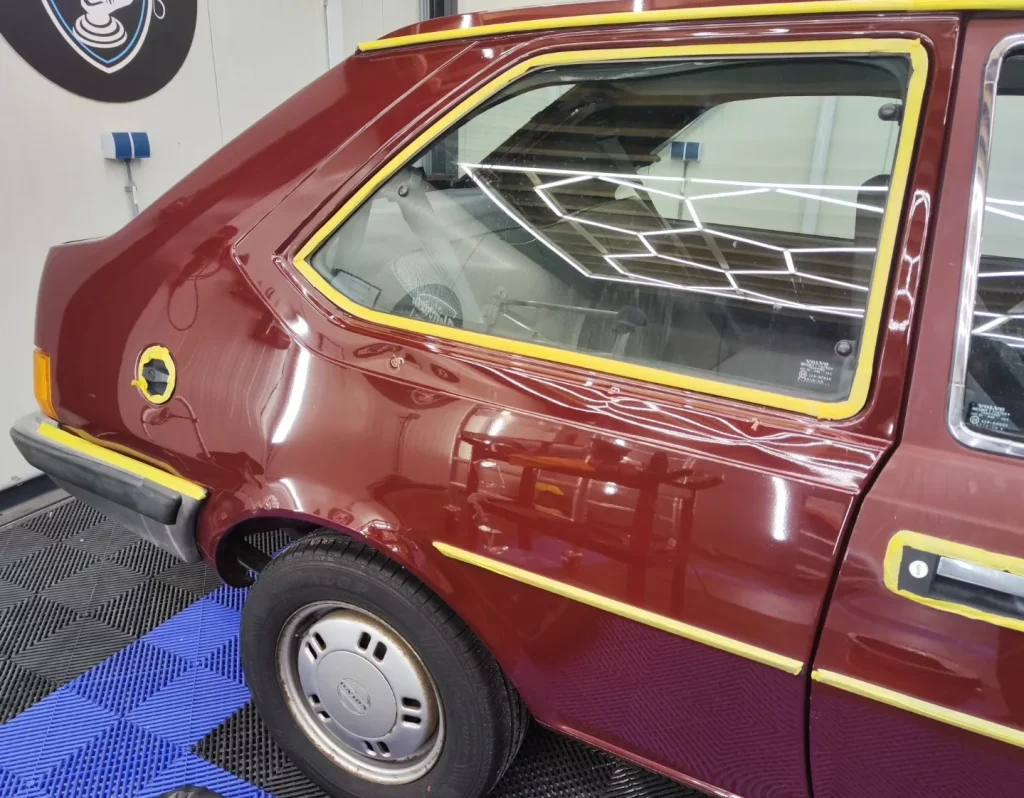 Klassieke Volvo: lakcorrectie